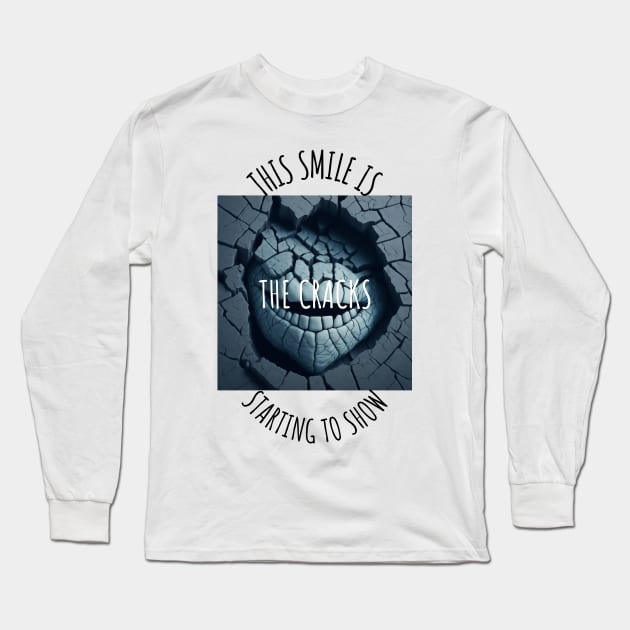 Crack A Smile Long Sleeve T-Shirt by the gloom room